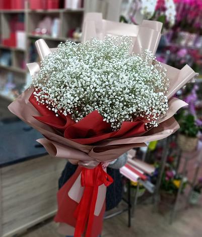 Букет цветов из: Гипсофила в Горки