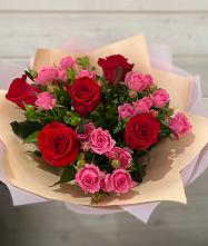 Букет цветов из:  Розы #REPLACE_PRED# Горки