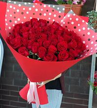 Букет Красные розы Милано #REPLACE_PRED# Горки